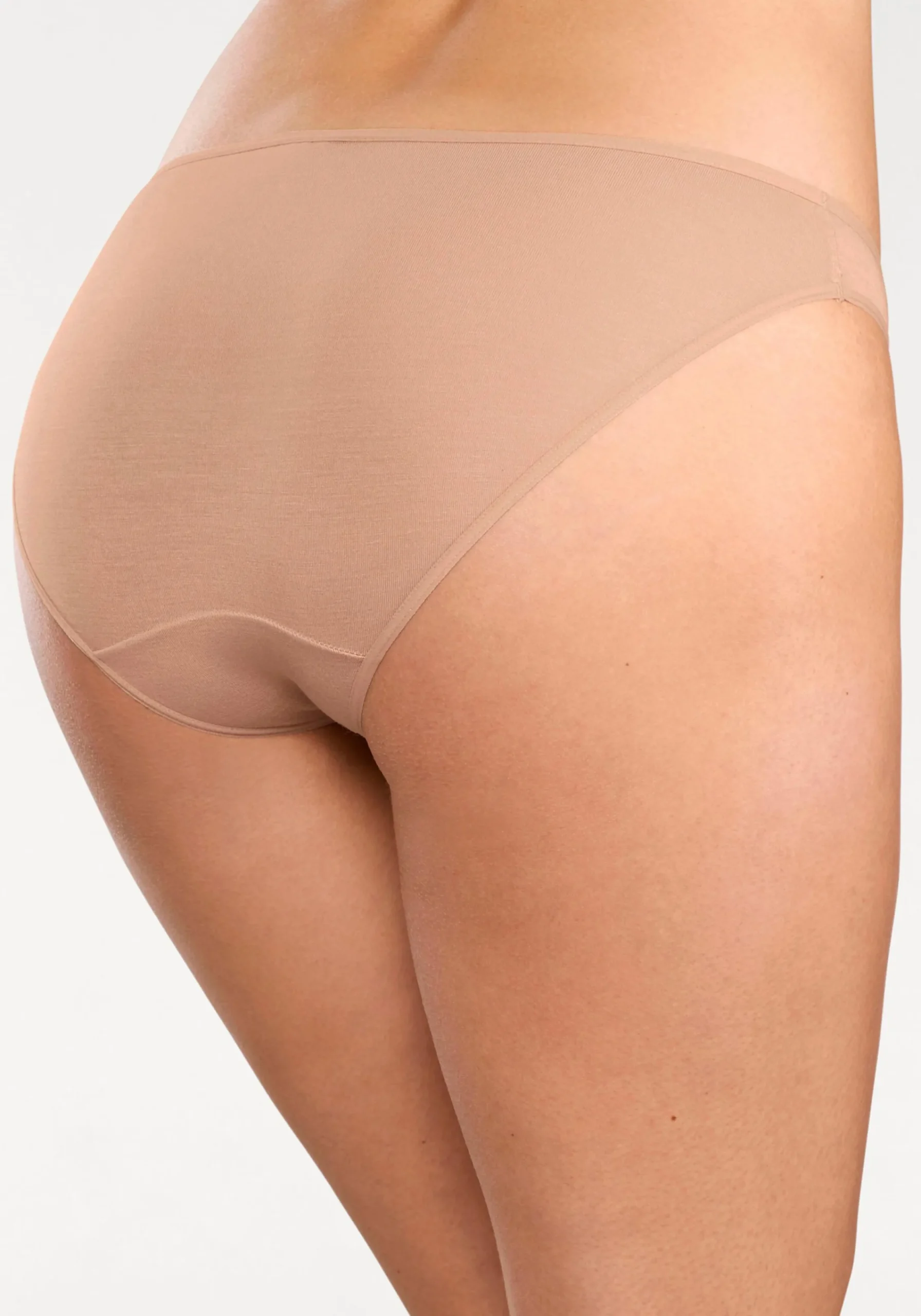 Unterhosen|LASCANA Bikinislip beige