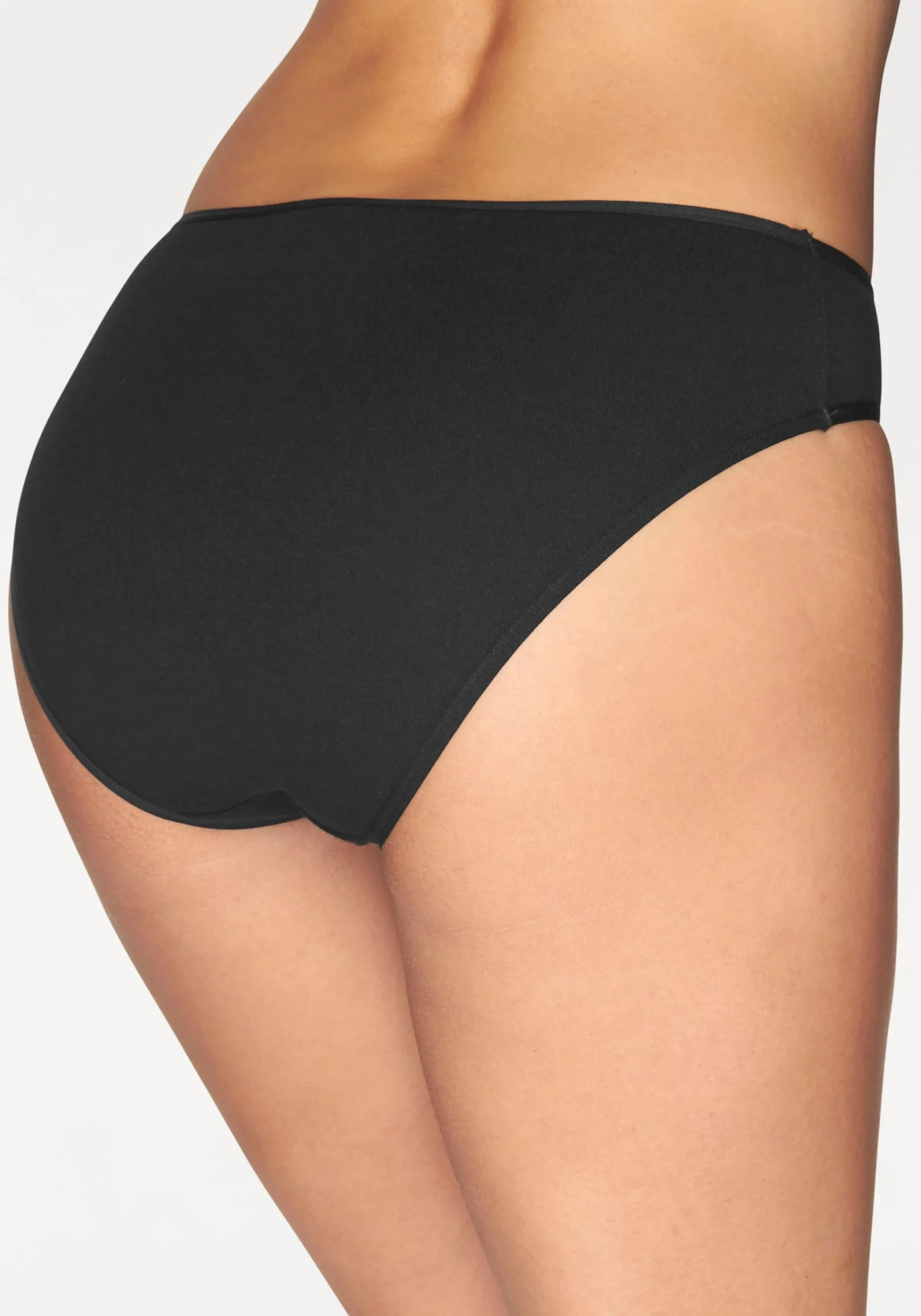 Unterhosen|petite fleur Bikinislip schwarz