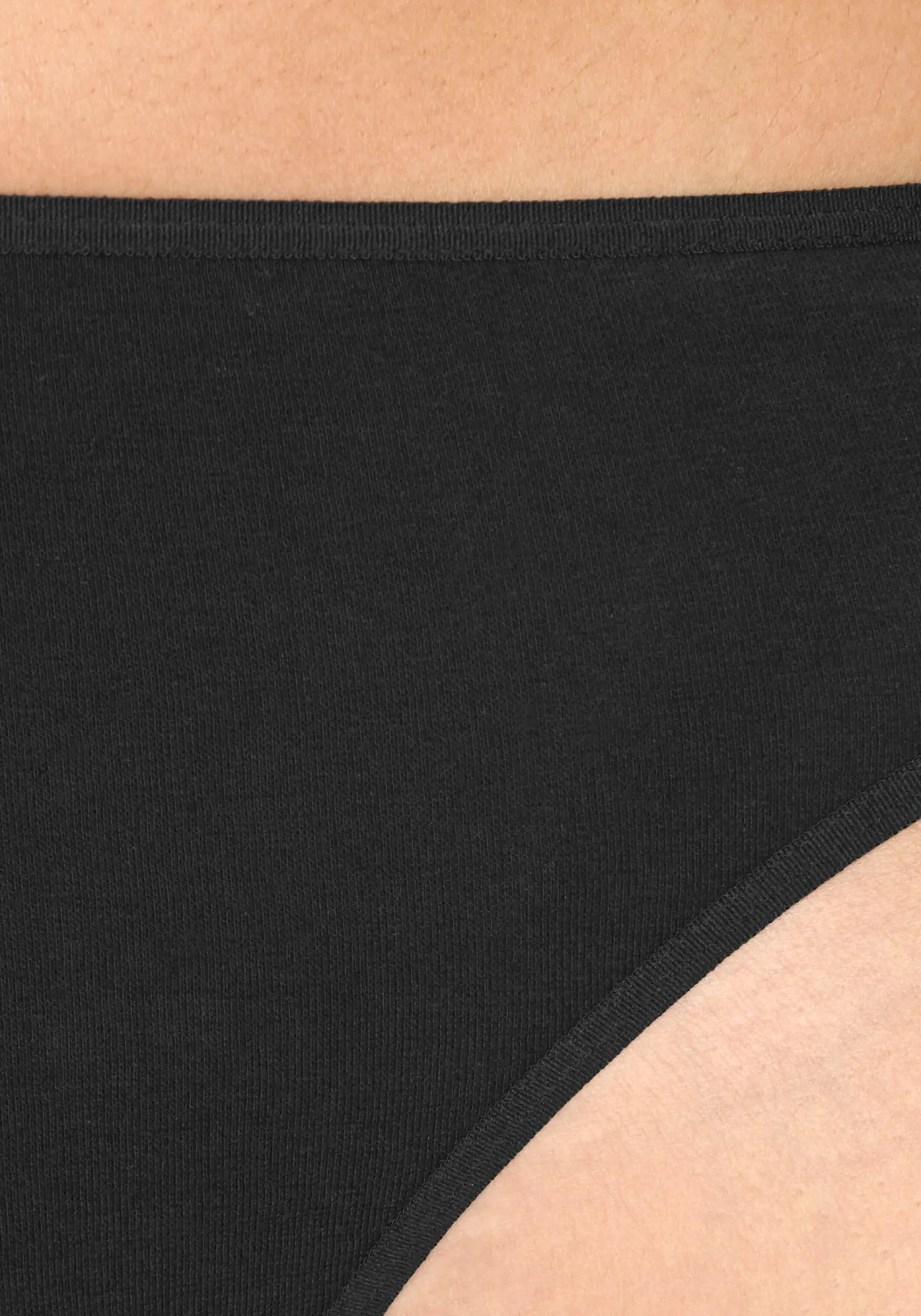 Unterhosen|petite fleur Bikinislip schwarz