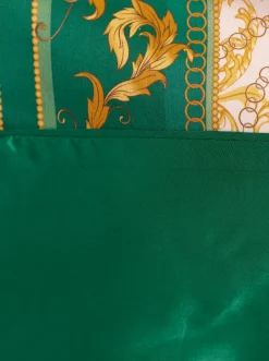 Blazer|CREATION L PREMIUM Blazer grün-gelb-bedruckt