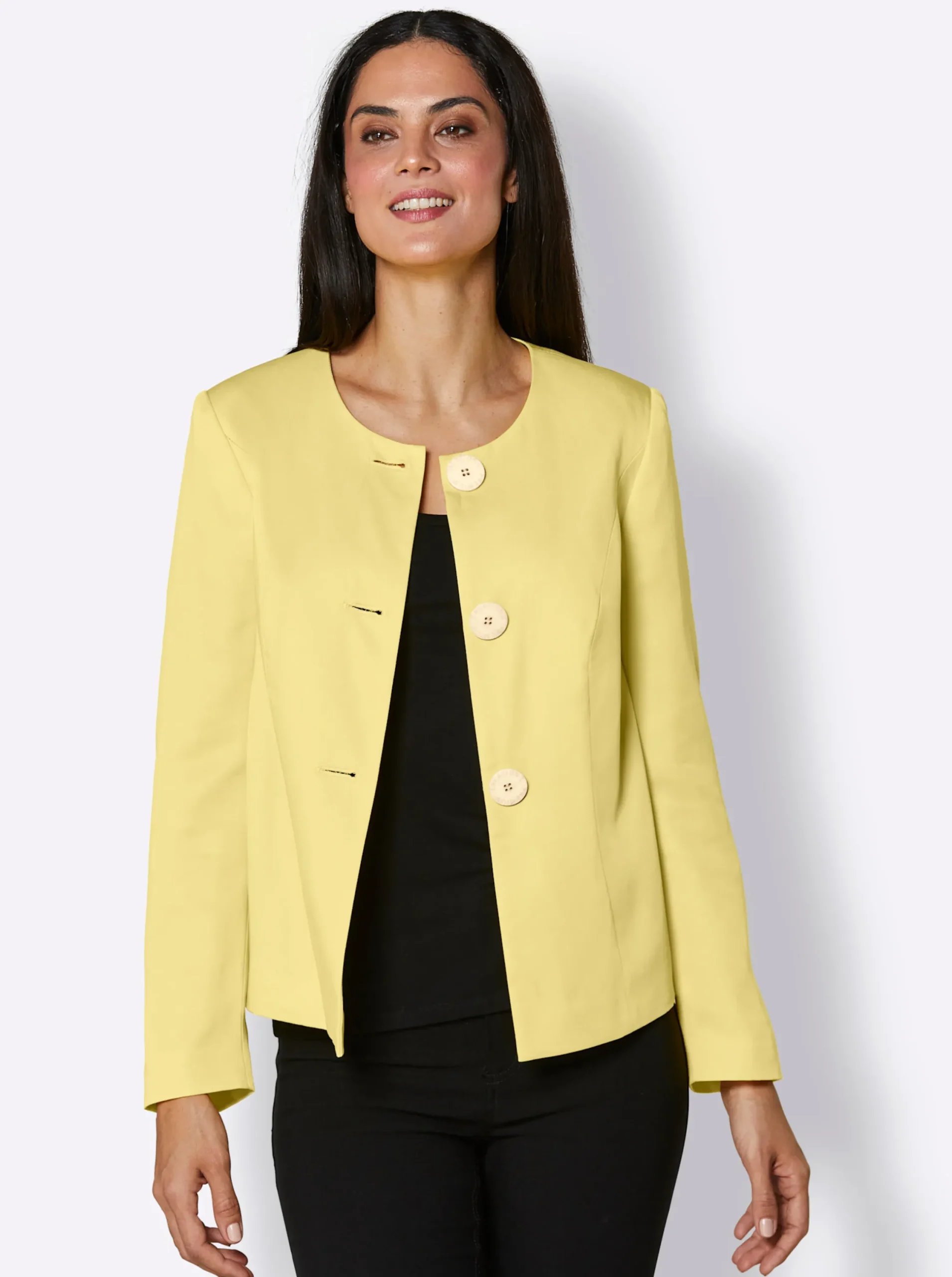 Blazer|CREATION L PREMIUM Blazer zitrone