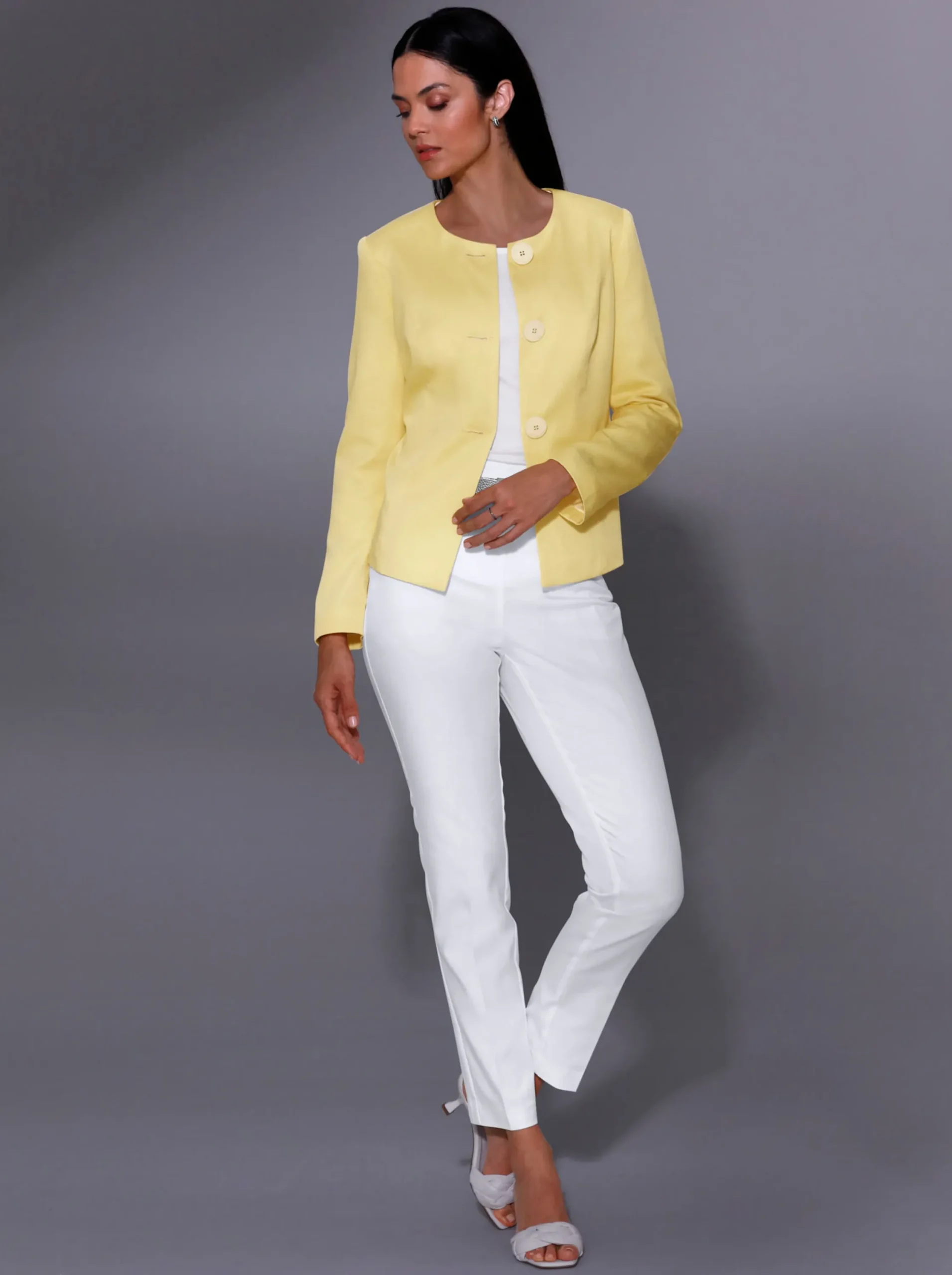 Blazer|CREATION L PREMIUM Blazer zitrone