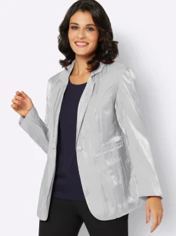 Blazer| Blazer hellgrau