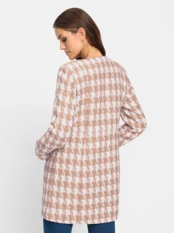 Blazer|heine Blazer mit Pepita-Dessin ecru-camelPepita