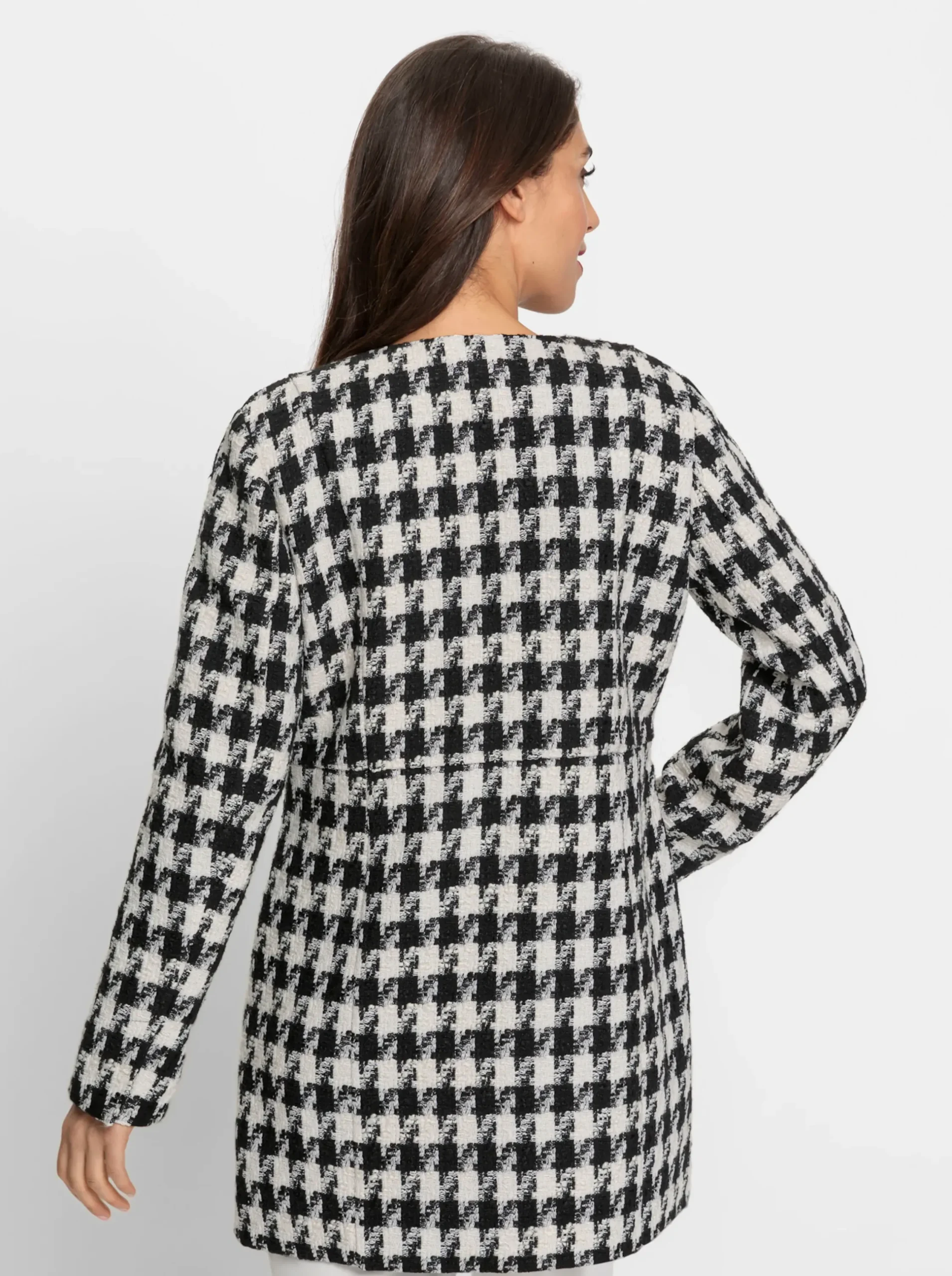 Blazer|heine Blazer mit Pepita-Dessin schwarz-ecruPepita