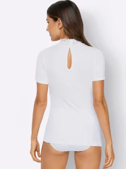 Bodies & Unterhemden|Nina von C. Blazershirt weiß