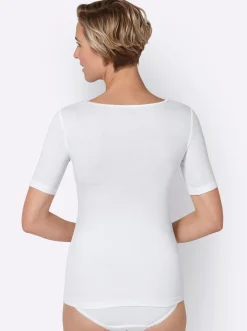 Bodies & Unterhemden|wäschepur Blazershirt weiß