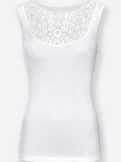 Bodies & Unterhemden|wäschepur Blazershirt weiß