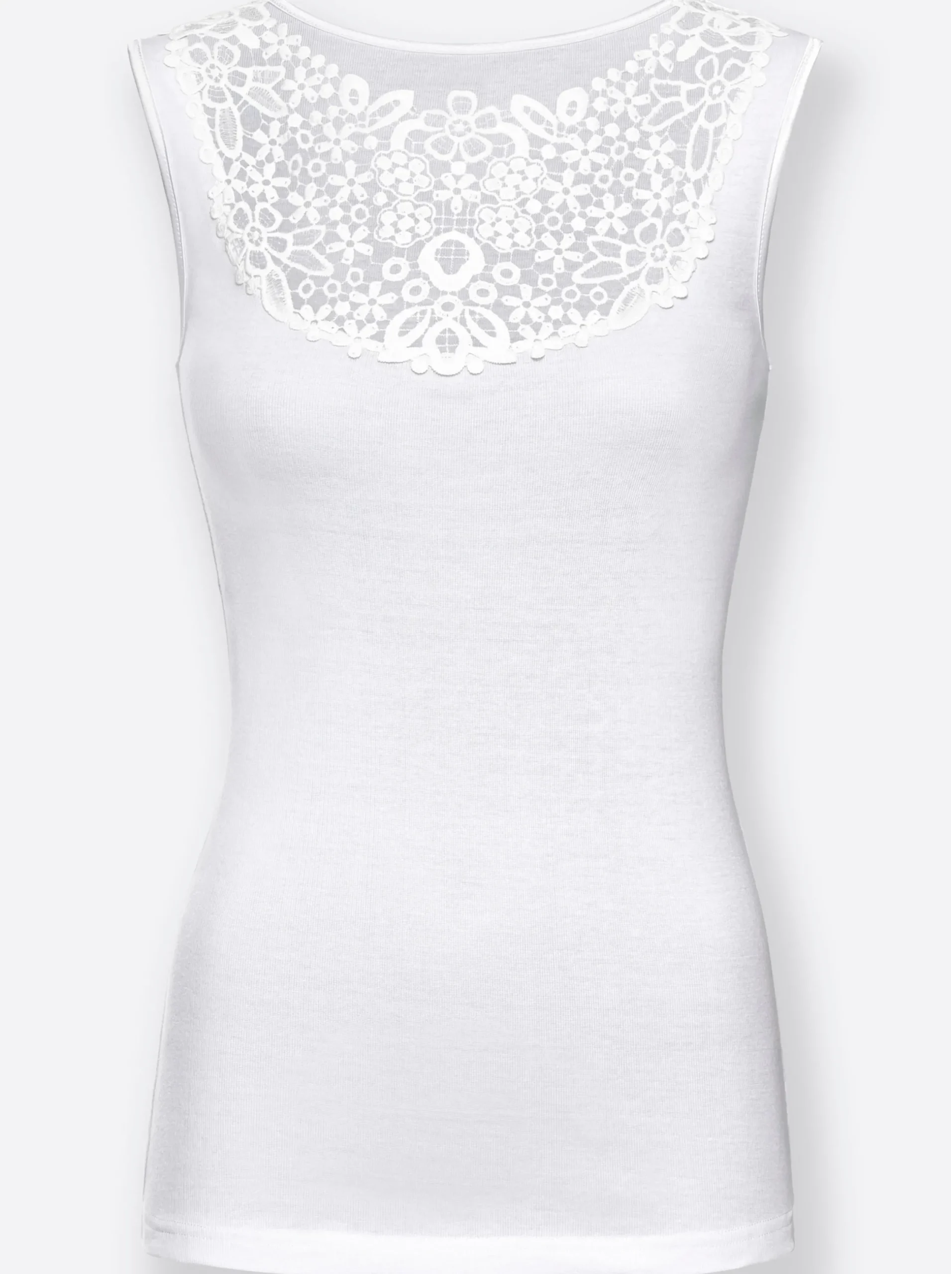 Bodies & Unterhemden|wäschepur Blazershirt weiß