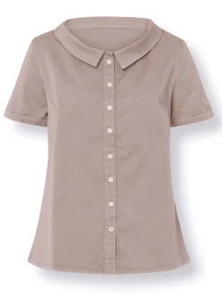Blusen|heine Bluse sesam