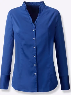 Blusen|heine Bluse royalblau