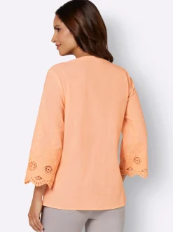 Blusen| Bluse apricot