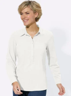 Basics|Blusen| Bluse ecru