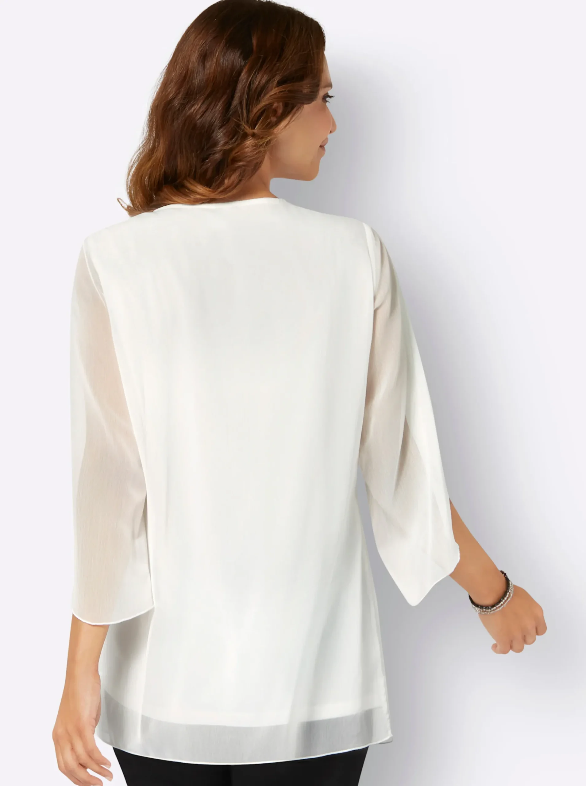 Blusen| Bluse ecru