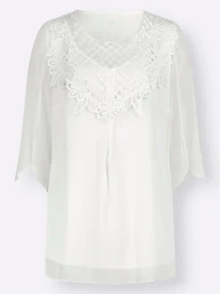 Blusen| Bluse ecru