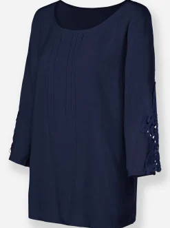 Blusen| Bluse marine