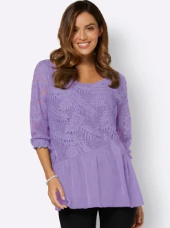 Blusen| Bluse lavendel