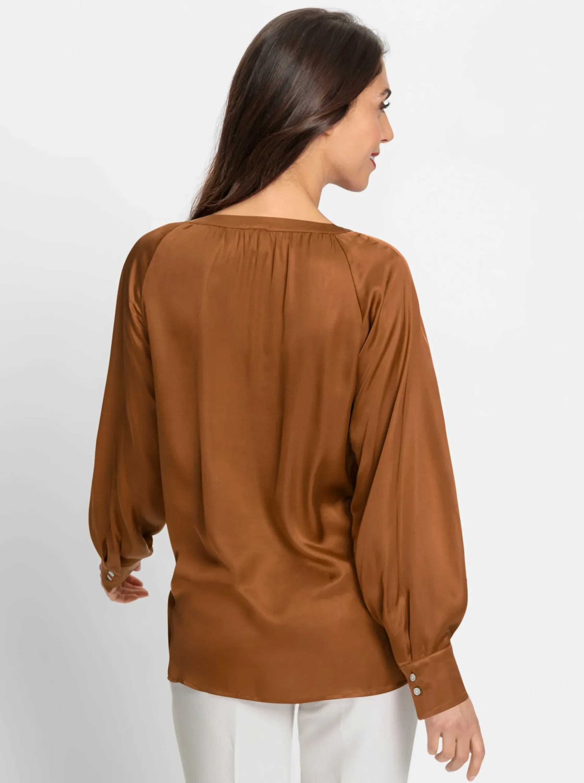 Blusen|heine Bluse cognac