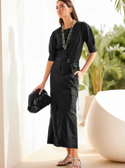 Strandmode|Blusen|heine Bluse schwarz
