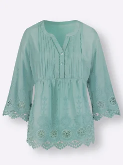 Blusen| Bluse kalkmint