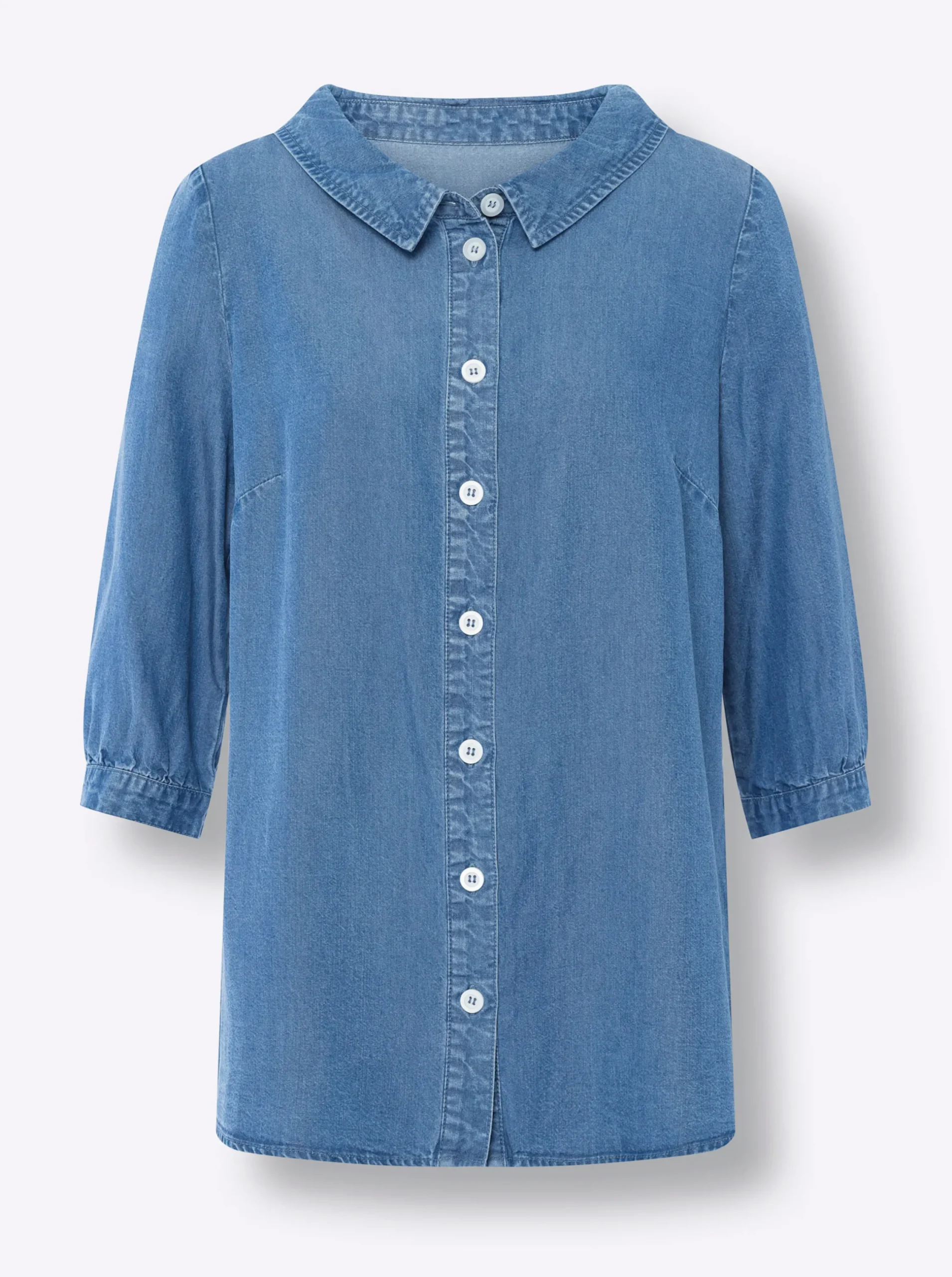 Blusen|heine Bluse blue-bleached