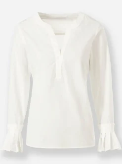 Blusen|heine Bluse ecru