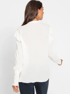 Blusen|heine Bluse ecru