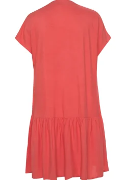 Strandkleider|s.Oliver Blusenkleid koralle