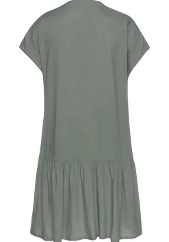 Strandkleider|Kleider|s.Oliver Blusenkleid khaki