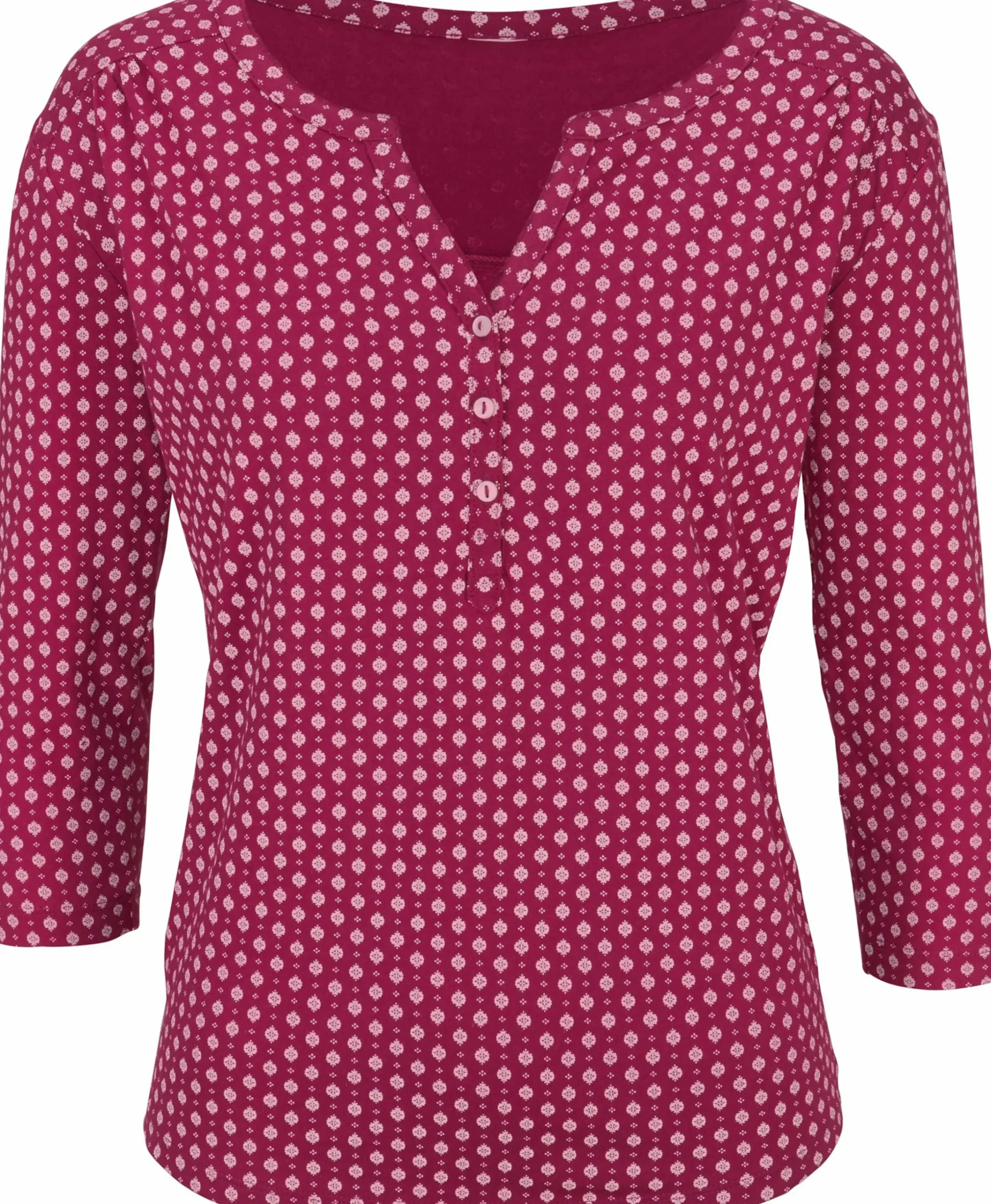 Blusen|LASCANA Blusenshirt beere