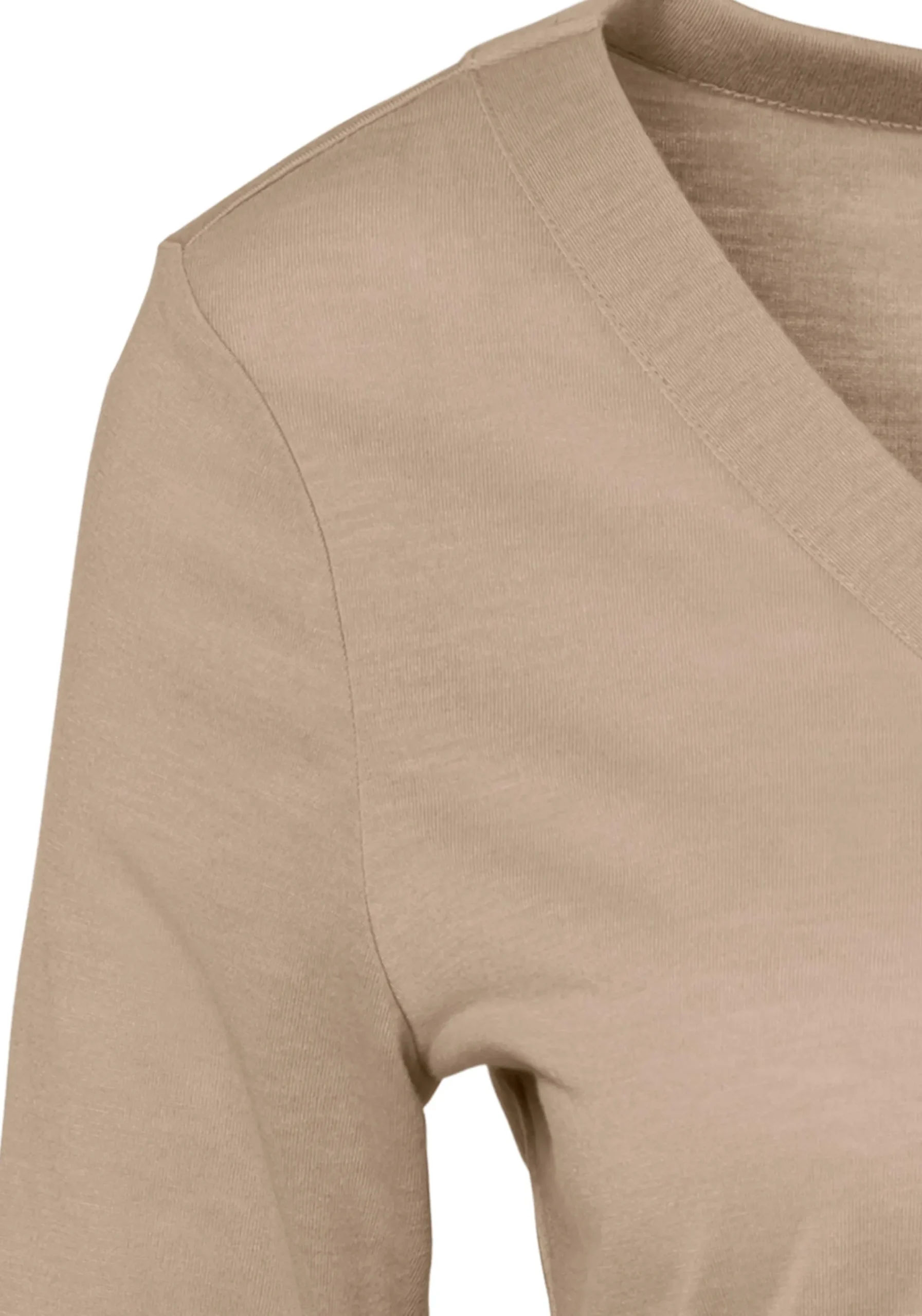 Strandmode|Blusen|LASCANA Blusenshirt beige