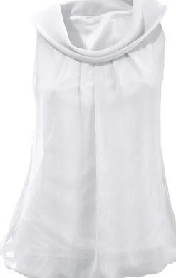 Strandmode|Shirts|heine Blusentop weiß