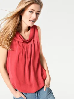 Strandmode|Shirts|heine Blusentop tomatenrot
