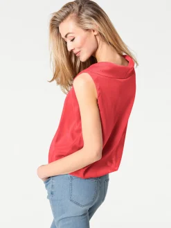 Strandmode|Shirts|heine Blusentop tomatenrot