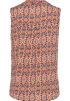 Strandmode|Blusen|LASCANA Blusentop braunbedruckt