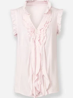 Strandmode|Shirts| Blusentop hellrosé