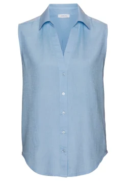 Strandmode|Blusen|LASCANA Blusentop blau