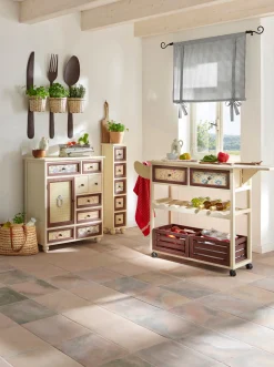 Gardinen & Rollos|heine home Bändchenrollo grau-offwhite