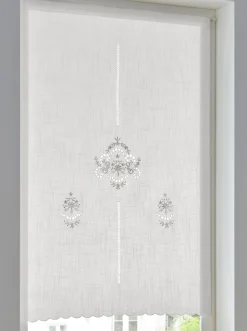 Gardinen & Rollos|heine home Bändchenrollo offwhite