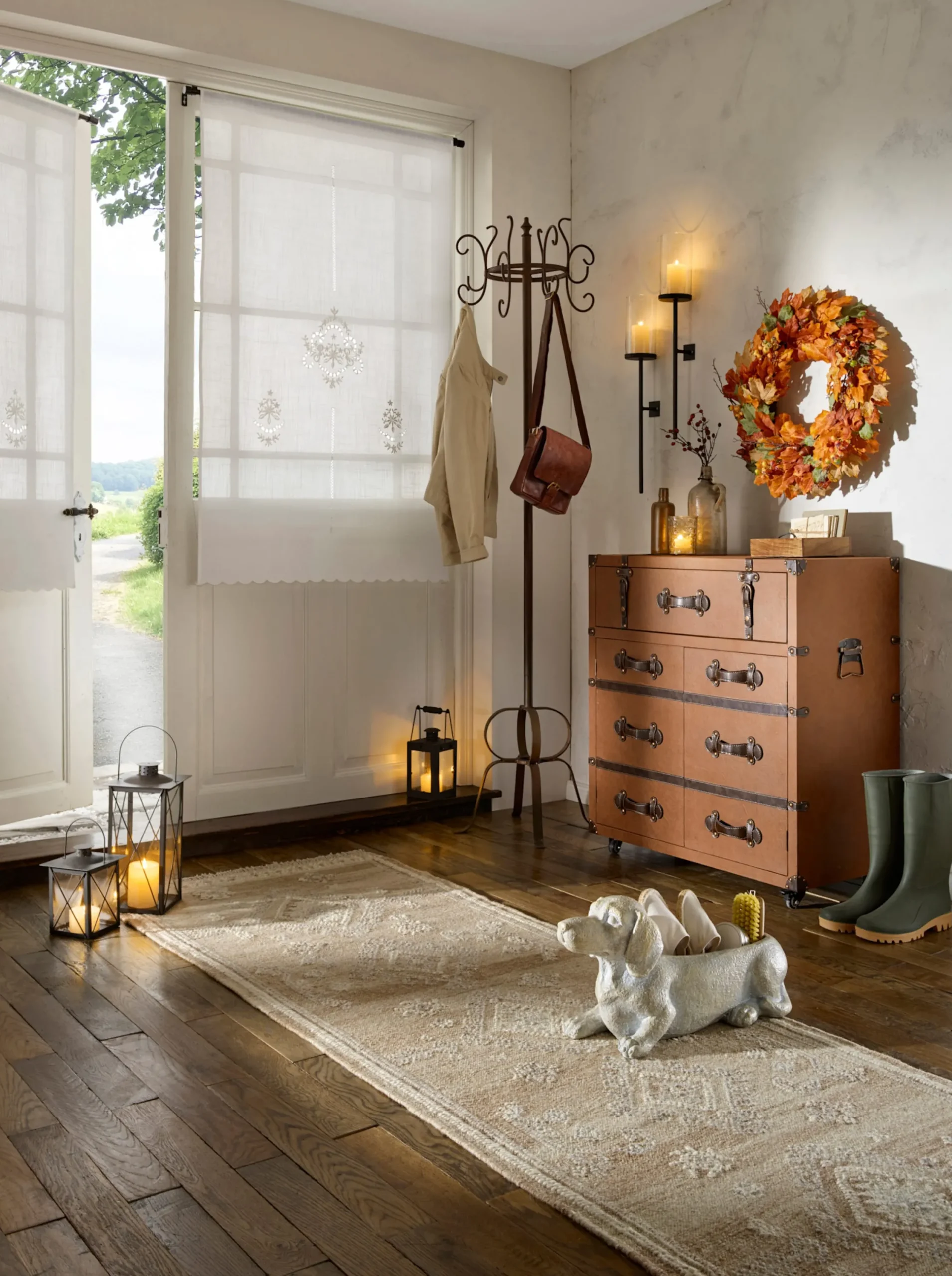 Gardinen & Rollos|heine home Bändchenrollo offwhite