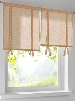 Gardinen & Rollos|heine home Bändchenrollo beige-offwhite