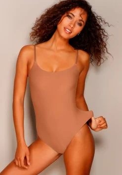 Bodies & Unterhemden|LASCANA Body caramel