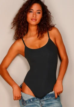Bodies & Unterhemden|LASCANA Body schwarz