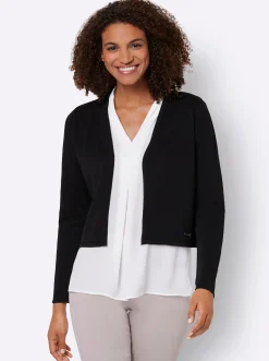 Jacken|Strickjacken| Bolero schwarz