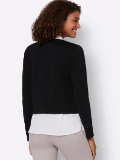 Jacken|Strickjacken| Bolero schwarz