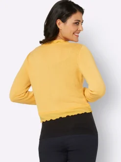 Jacken|Strickjacken| Bolero gelb
