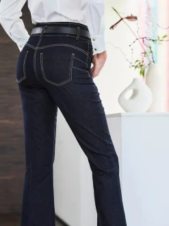 Jeans|heine Bootcut-Jeans darkblue