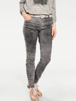 Jeans|heine Boyfriend Hose grau