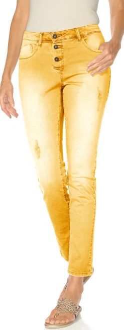 Basics|heine Boyfriend Hose mais