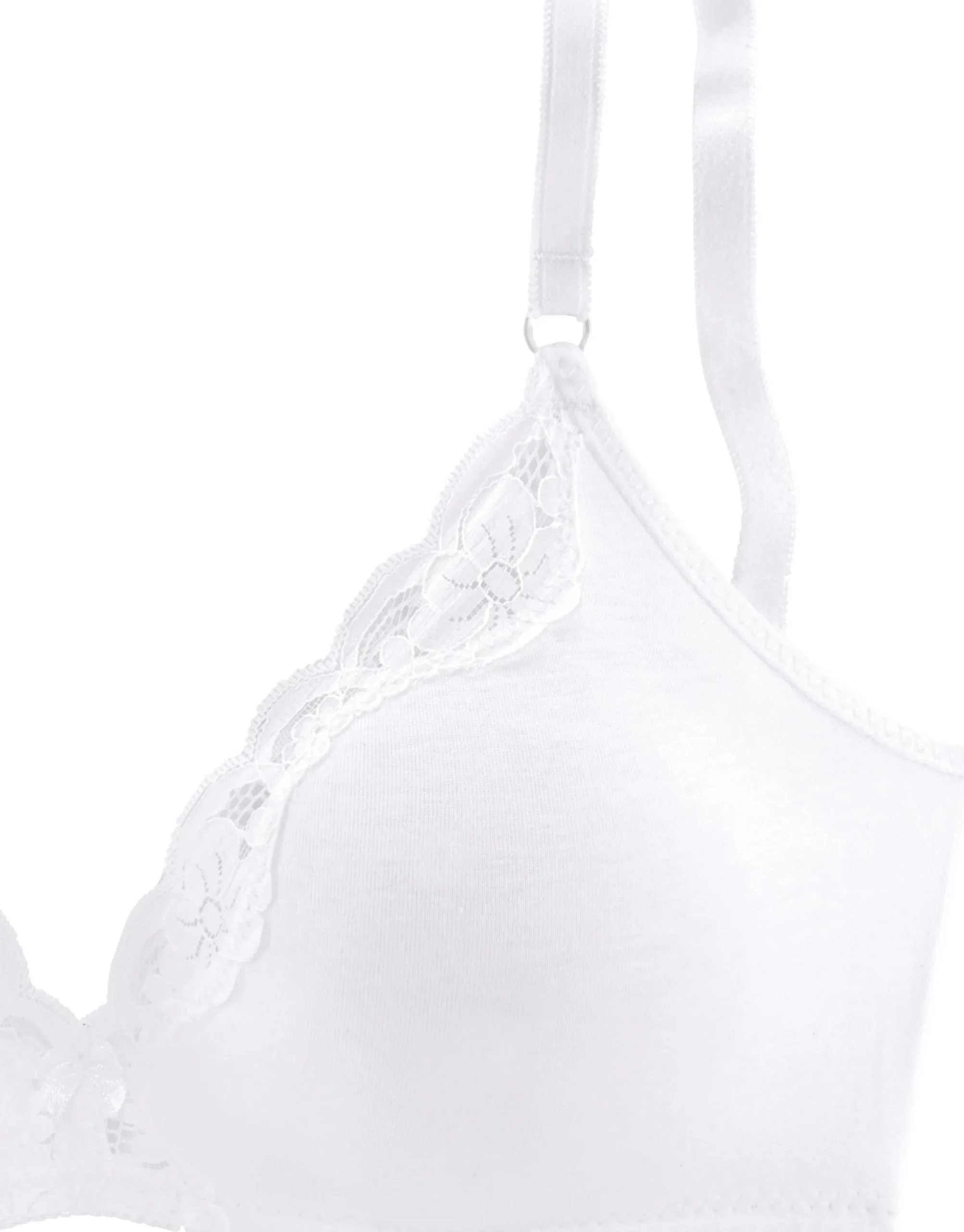 Bhs|petite fleur Bralette-BH 2xweiß